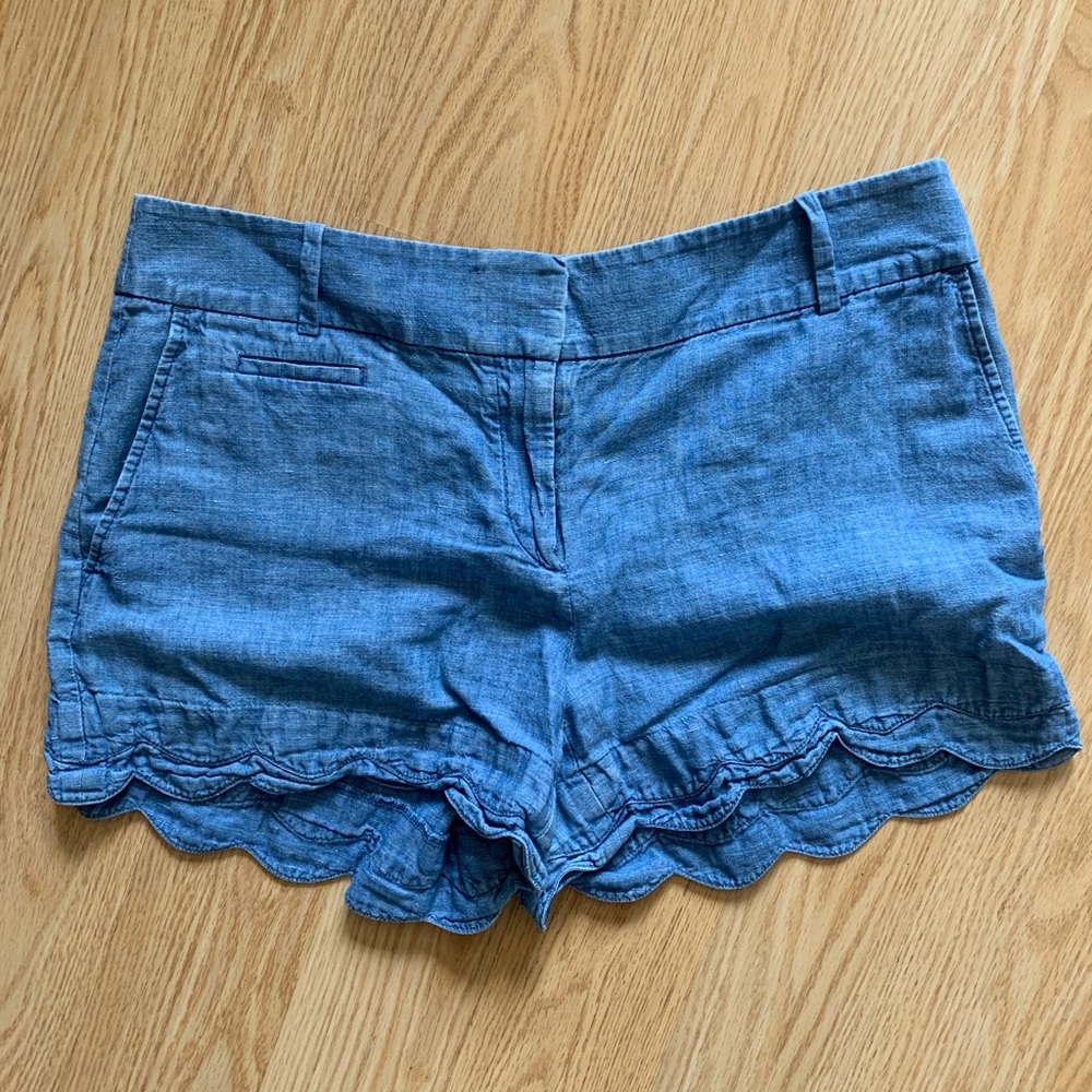 Anne Taylor Loft Linen Blend Shorts